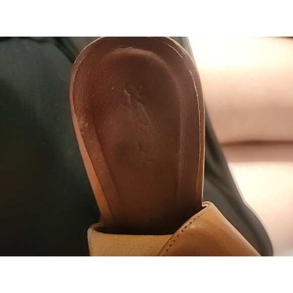 Elizabeth and James Open Toe Sling Back Cork Wrap Platform Wedge Sandals Sz 9.5B - Picture 10 of 11